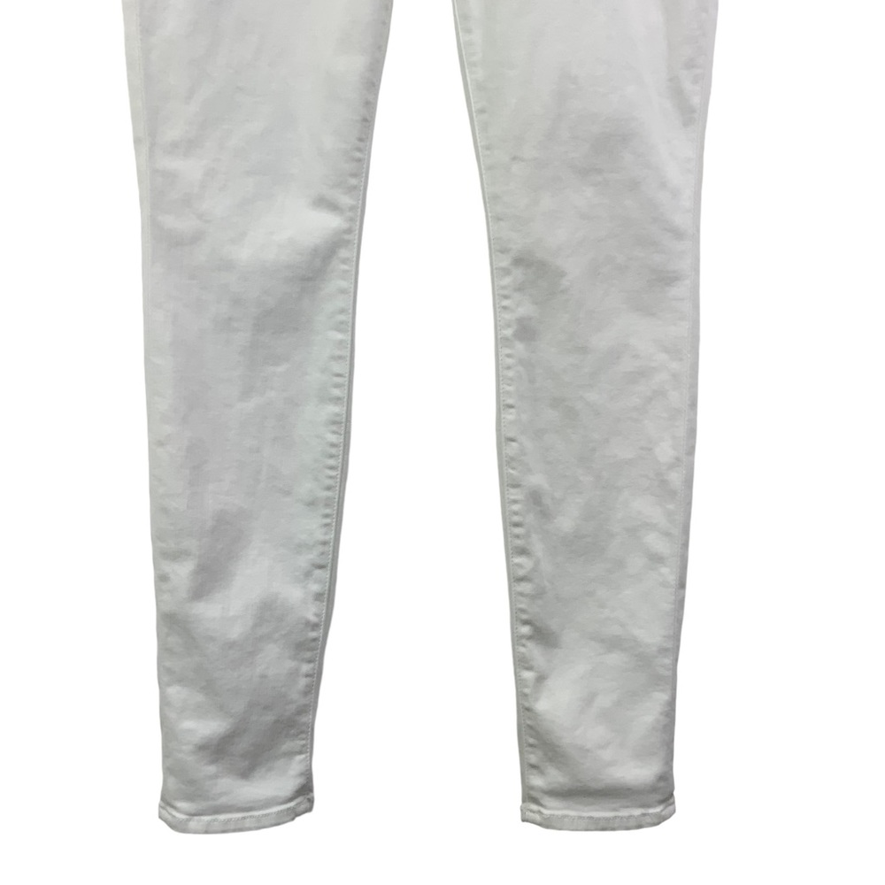 7 FOR ALL MANKIND The Skinny White Skinny Jeans With Stretch White Jeans G13 - Picture 7 of 11